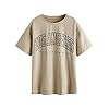 SOLY-HUX-Womens-Casual-Letter-Print-Tee-Half-Sleeve-Loose-T-Shirt-Top SOLY HUX Women's Graphic Oversized Tees Letter Print Summer Tops Vintage Half Sleeve Loose Casual T Shirts Beige/Black M