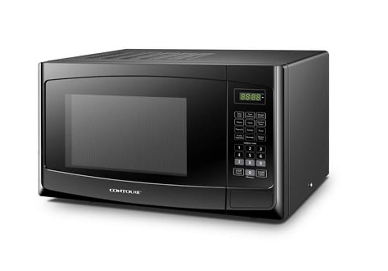 Microwave Oven 900 Watts Cooking Power/ 1350 Watts Input Power 11-1/2 Inch Height x 19 Inch Width x 15 Inch Depth Black With 10-1/2 Inch Glass Turntable 120 Volt AC 9.58 Amp