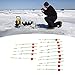 15 Pcs Ice Fishing Rod Tip, Mini Winter Ice Fishing Rod Top Tip Double Thicken Fishing Rod Tip Portable Fishing Pole Parts for Outdoor Ice Fishing