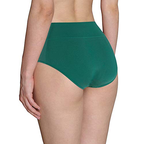 Image of INNERSY Womens Underwear Cotton Briefs Postpartum High Waisted Panties 5 Pack
