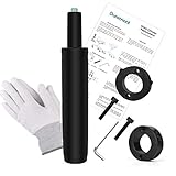 Duramont Office Chair Gas Lift Cylinder Replacement - Universal Size Fit All - Heavy Duty - Includes Removal Tool, Instructions & Gloves