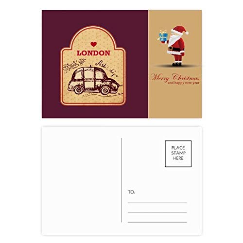 Lot de 20 cartes postales motif Londres idée cadeau pour passionnés de voyage et d'art