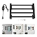 Towel Warmer,Wall-Mounted Electric Towel Rail with 24h Timer,Heated Towel Rail with Smart Temperature,Stainless Steel Electric Towel Dryer