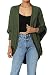 TheMogan Gathered Ruched Mini Skirt Boat Neck 3/4 Sleeve Dolman Knit Dress