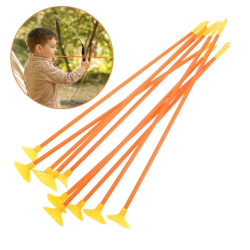 Milisten 10pcs Kids Archery Suction Cup Arrows Set 41cm Plastic Safe Replacement Arrows for Indoor Bow Shooting Toys - Image 7