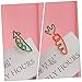 9Pcs Cute Cartoon Paper Clips Adorable Carrot Pea Design for School Office Organization Creative Memo Clips for Document Management and Decorating