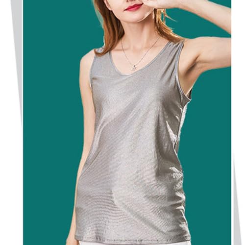 Hilitand EMF Vest Anti Radiation Vest Silver Fiber Underwear for Men Women (XL)2
