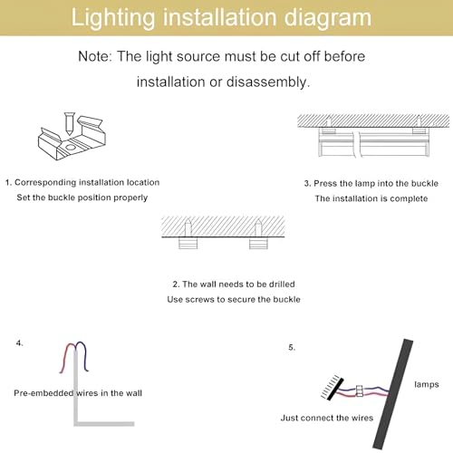 Escalera LED con sensor automático e iluminación ajustable de 1 metro 5