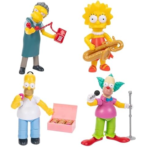 Disney The Simpsons 4-Pack Action Figures Cover