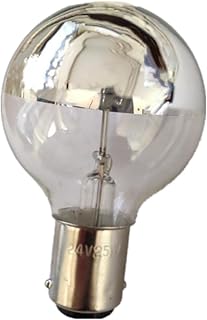 GWAYUANY Halogen Light Bulbs BA15d Bayonet 24V 25W 15mm Shadowless Lamp Bulb Insert Button Single Hole Cold Light Bulb Shadowless Light Bulbs