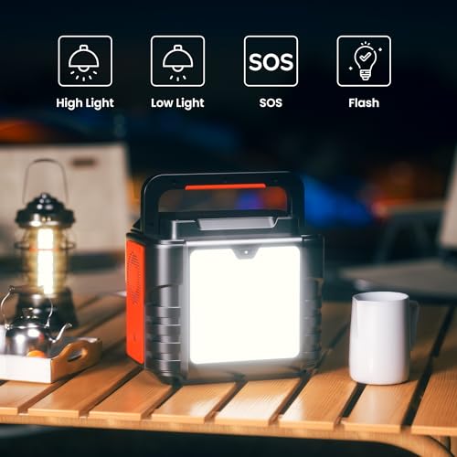 Steelite Portable Power Station 300W (Peak 600W) 296Wh Solar Generator with 110V Pure Sine Wave AC Outlets Backup Lithium Battery for Outdoors Camping Travel Hunting Blackout For Home Use Emergency RV - Image 5