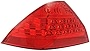 Evan-Fischer Tail Light Lens and Housing Compatible with 2006-2007 Honda Accord Outer Sedan Driver Side