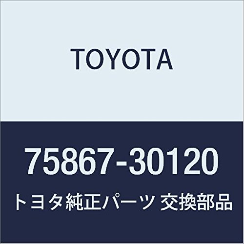 Amazon.com: Toyota Parts 75867-30120 Rocker Panel Molding Clip