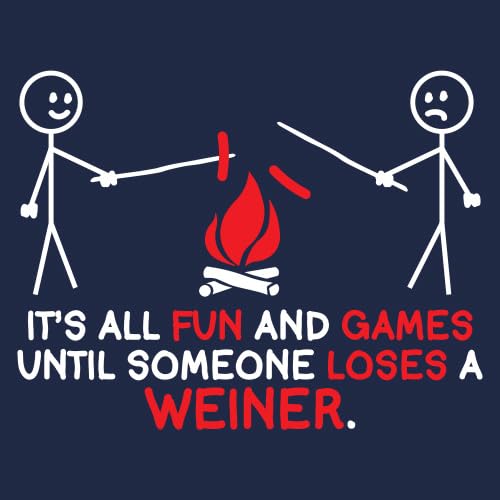 It's All Fun and Games Until Funny Novelty Graphic Sarcastic Funny T-Shirt2