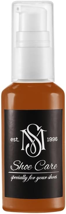 Nutritive Leather Spray - NCS S 4550-Y60R Darkest Cordovan - Deep Conditioning & Shoe Color Restoration for Smooth Leather by MAVI STEP - 1.70 fl oz / 50 ml