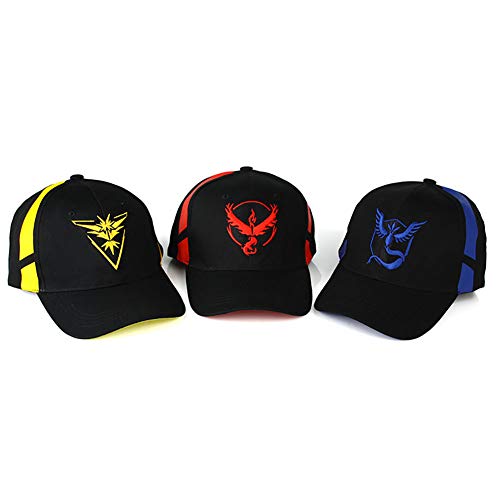 WKS 3PCS Ash Ketchum Hat Ketchum Snapback Satoshi Cap Kid Youth Adult Baseball Cosplay ShoPro Accessory