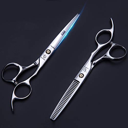 Preisvergleich Produktbild Haircut Professionelle Haarschneideschere Set Friseurschere Kit, Haarschneideschere, Ausdünnungsschere, für Zuhause, Salon, Friseur