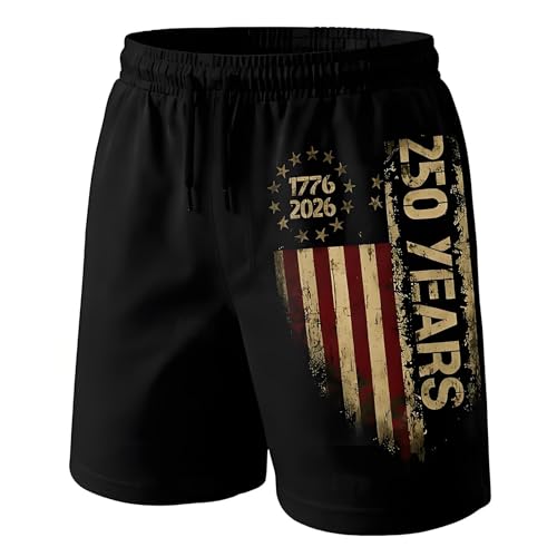 Short pour les sports de plein air au design patriotique