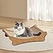 Baoblaze Cat Scratcher Bed Pet Sleeping Bed Supplies Scratching Toy Playing Gift Sturdy Pet Furniture Scratch Pad Cat Scratching Board, Medium