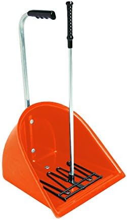 Manure Shovel + rake - - Fuchsia