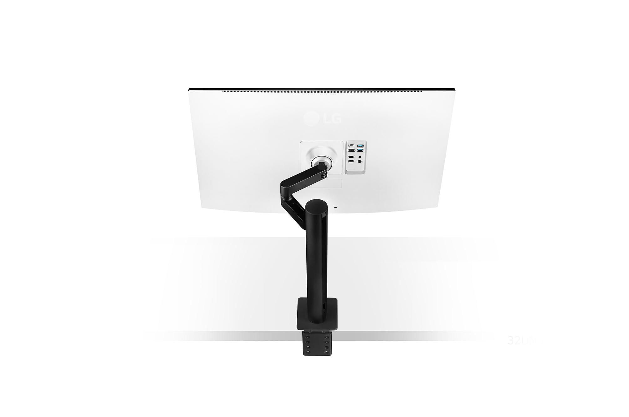 LG Ergo Ultrafine 32UN88AP-W Ecran PC 4K 32" - Dalle IPS résolution 3840x2160, 5ms 60Hz, HDR 10, DCI-P3 95%, Pied Ergonomique réglable, USB-C, Haut-parleurs