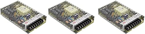 Mean Well LRS-150-24 Switching Power Supply, Single Output, 24V, 6.5A, 156W, 6.26" L x 3.82" W x 1.18" H (3)
