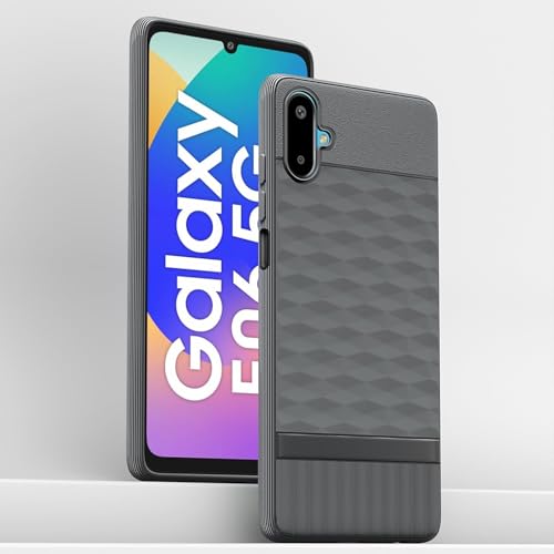 Image of Outlouders Back Cover for Samsung Galaxy F06 5G / M06 5G | TPU Soft Flexible Shockproof | Full Camera Protection Back Case (Grey)
