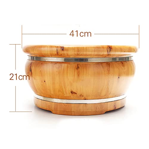 Bañera de pies de madera sólida para spa y pedicure miniatura 2