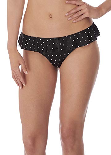 Freya Jewel Cove Italini Brief with Frill Black