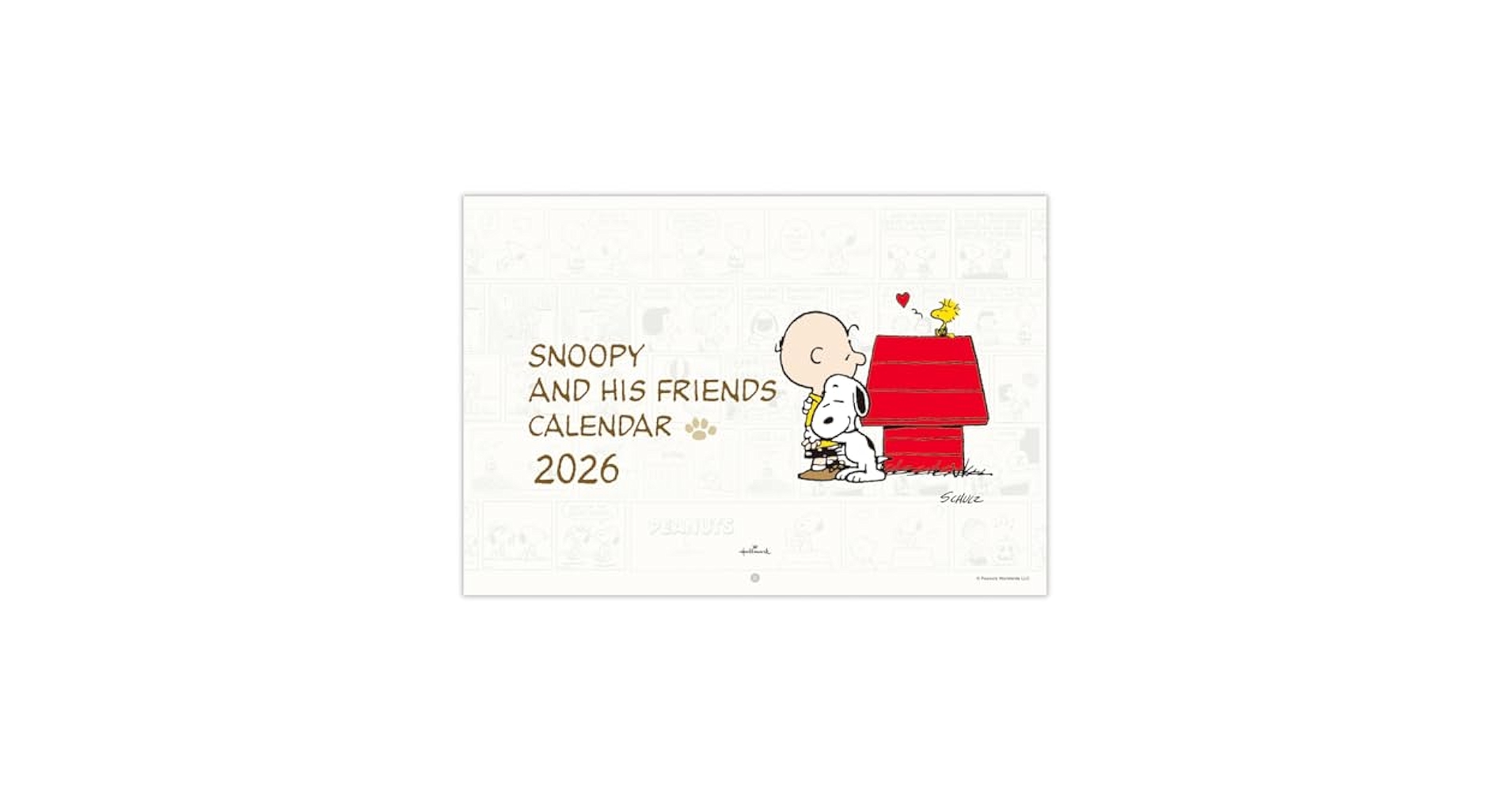 新品 SNOOPY万年カレンダー ホールマーク社製 英語 Amazon