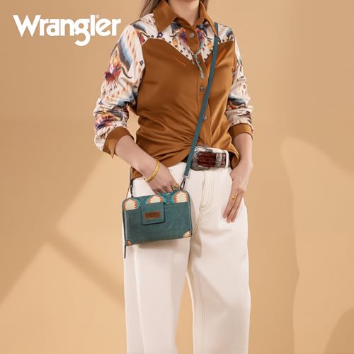 Image of Wrangler Crossbody Wallet Purse Women's Cellphone Bag with RFID Card Slots