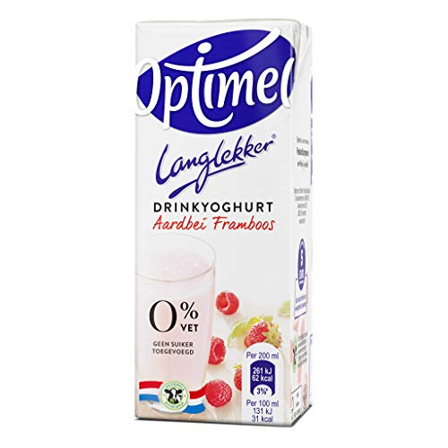 Optimel Drinkyoghurt Aardbei Framboos 5 x 6 x 200 ml - Image 5