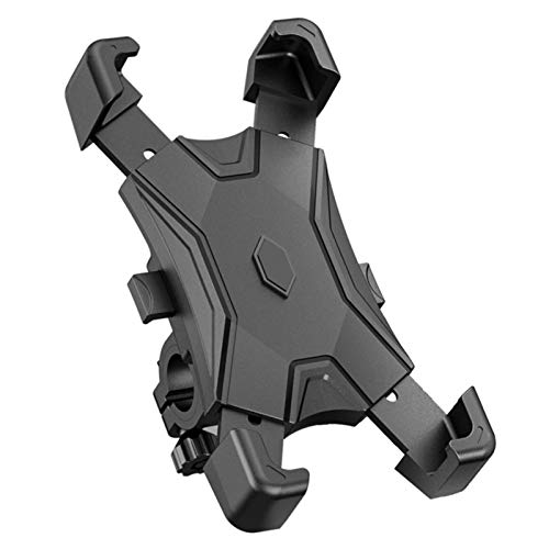 DECDEAL Suporte de telefone para bicicleta leve ABS Suporte ajustável para telefone móvel