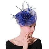 Einheitsgröße. Einfach zu tragen, Hutform faszinierend, hübsch, bezaubernd und modisch. Es ist ein süßer und zarter Fascinator, der NICHT zu groß ist. Sie werden sich nicht schwer tragen und müssen sich nicht ärgern, um einen Hut zu tragen, wenn Sie an einer Aktivität teilnehmen. Aber Sie werden charmant und bekommen viele Komplimente, wenn Sie es auf dem Kopf tragen.