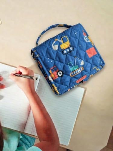 Image of Foldable Travel Kit | Multipurpose All-in-One Compact, Durable, Lightweight, Waterproof, Bag | Travel Friendly Pouch Ideal for Diaper, Medicines, Accessory & Toiletry (Transport Print)
