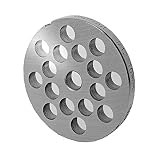 WolfCut Lochscheibe Größe 10/12 mit 10.0 mm Bohrung, Silber