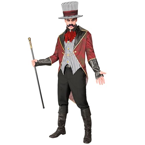 W WIDMANN MILANO Party Fashion - Disfraz de director de circo malvado, domador, showman, disfraz de Halloween