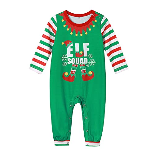 YHSW Kerstpyjama, bijpassende kerstpyjama, voor vrouwen, mannen, kinderen, nachtkleding met lange mouwen - Afbeelding 5