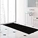 ZGR HOME&GARDEN Runner Rug 4 ft x 8 ft Carpet Runners, Indoor/Outdoor Hallway Kitchen Entryway Bedroom Area Rugs with Non-Slip Rubber Backing, Garage mat, Black, Custom