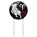 Acrylic Aries Zodiac Sign Horoscope in Space Cake Topper Party Decoration for Wedding Anniversary Birthday Graduation