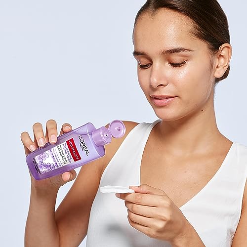 L’Oréal Paris Aufpolsterndes Mizellenwasser für Frauen, für eine hydratisierte und erfrischte Haut nach der Reinigung mit purer Hyaluronsäure, Revitalift Filler, 1x 200ml