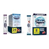Pedialyte Electrolyte Powder Bundle - Variety Pack (Grape, Strawberry Lemonade, Orange) 24 Packets + Berry Frost Zero Sugar 8 Packets, Hydration Drink Mix for Adults & Kids