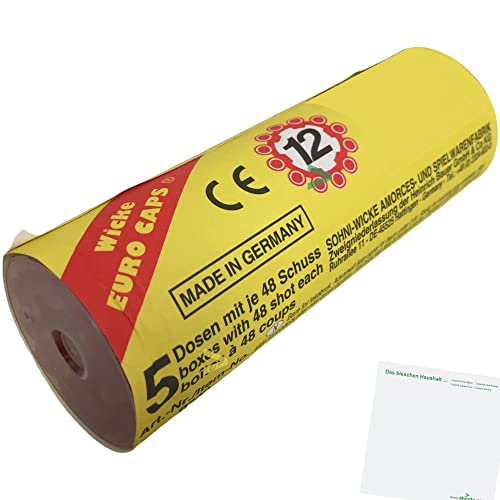 usy Lot de 12 munitions pour Wicke Euro Caps Revolver Block