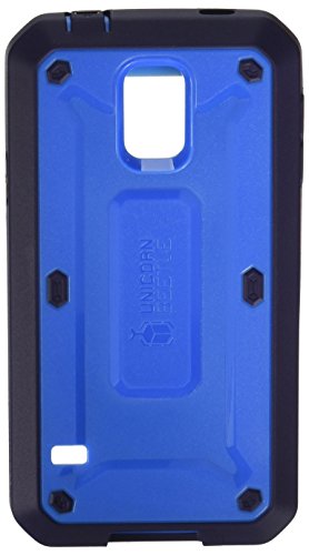 Galaxy S5 Case, SUPCASE [Heavy Duty] Samsung Galaxy S5 Case [Unicorn Beetle PRO Series] Full-body Rugged Case with Built-in Screen Protector (Blue/Blue), Dual Layer Design + Impact Resistant Bumper