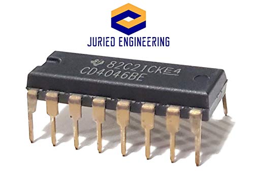 Juried Engineering CD4046BE CD4046B CD4046 CMOS Micropower Phase-Locked Loop Breadboard-Friendly IC DIP-16 (Pack of 10) - Thumbnail 5