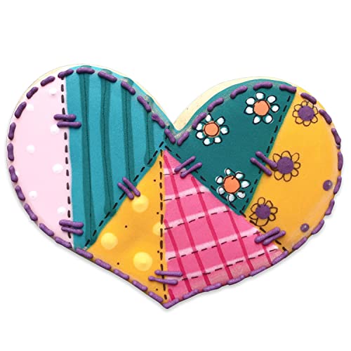 Liliao Wedding Cute Heart Cookie Cutter Fondant Biscuit Cutter For Birthday/Valentine's Day/Mother's Day/Baby Shower - 4.7 X 3 Inches - Stainless Steel #TOP1