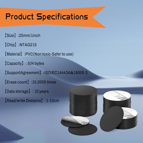 Tarjetas de monedas programables NFC NTAG215 para solucionar tareas repetitivas 4