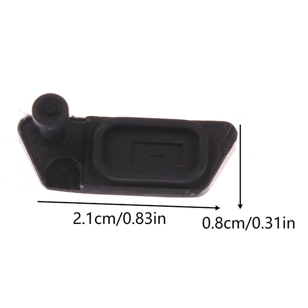 Gummi Ladekappe USB Port Abdeckung Staub für Garmin Edge 530 830 Anti-Schmutzschutz Dichtung Schwarz Pack