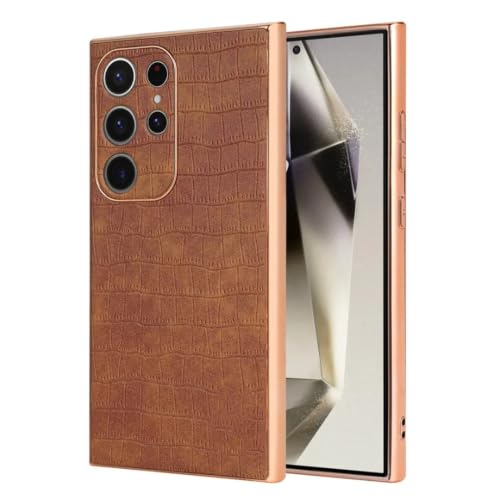 Coque antichoc S22 Ultra marron évite les fissures