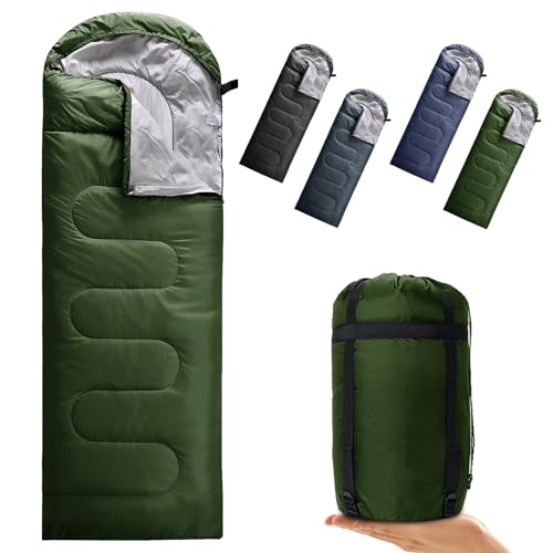 Envelope Bolsa de Dormir para Camping, cálida y fresca para adultos miniatura 1